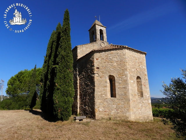 SAINT-PAULET-DE-CAISSON (30) - Chapelle romane Saint-Agnès