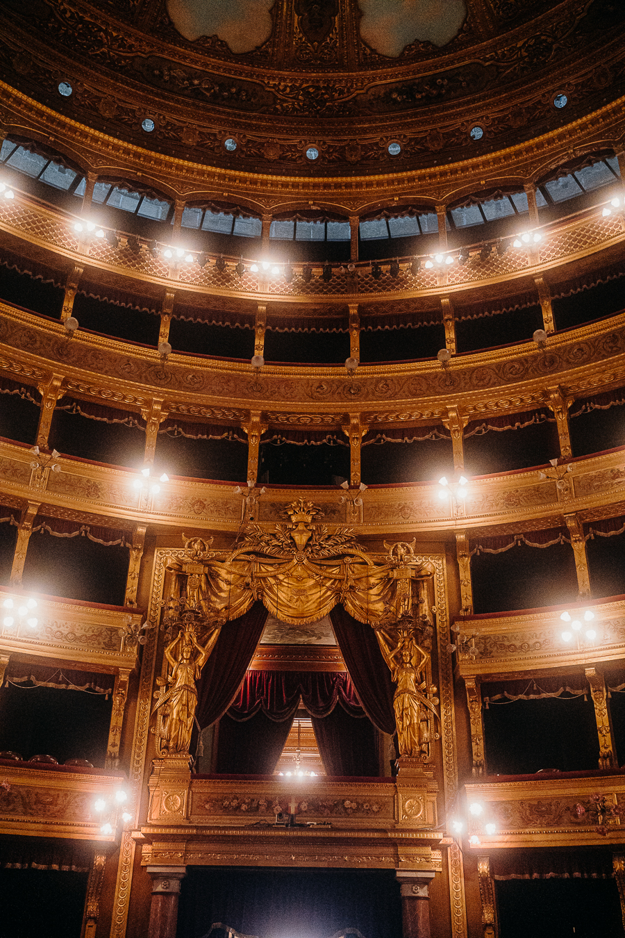 Teatro Massimo Palermo Opera House liquid grain