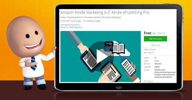 [100% Off] Amazon Kindle Marketing A-Z: Kindle ePublishing Pro | Worth 25$