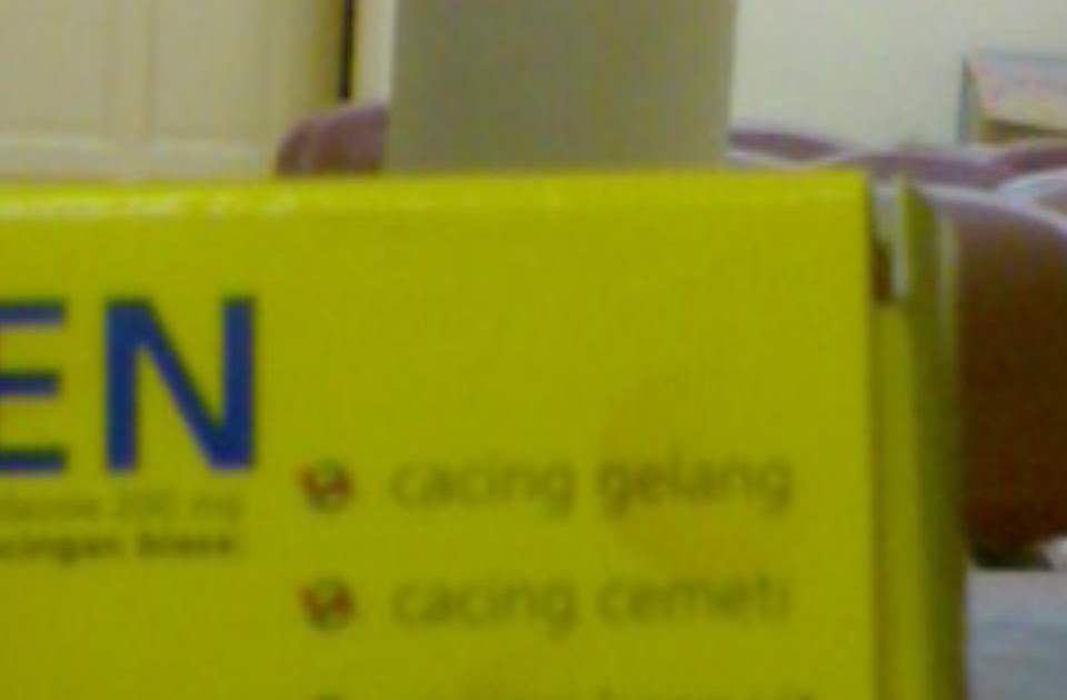 Ubat Cacing Jenis Tablet - Qiqi Spa