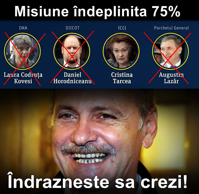 Dragnea si-a indeplinit 75% din obiective