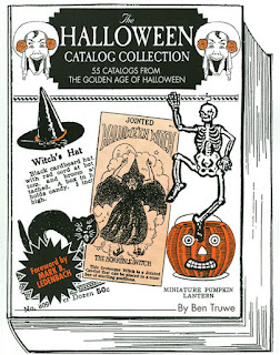 Cover of reference guidebook for vintage Halloween catalogs.