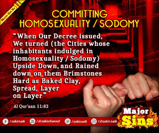 MAJOR SIN. 11. COMMITTING HOMOSEXUALITY / SODOMY | Kabira Gunah