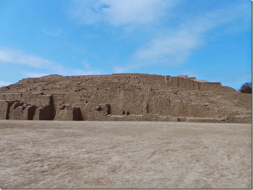 Huaca Pucllana vista geral