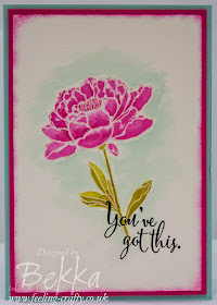 You've Got This - gorgeous stamp set from Stampin' Up! UK available here from 2 June