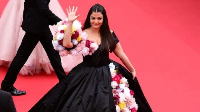 Aishwarya Rai Bachchan Shines at Cannes 77: A Star-Studded Arrival for 'Megalopolis' Screening