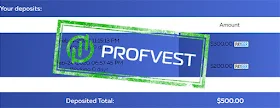 Депозит в Investish