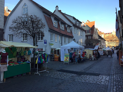 Schmiedtorstraße Weihnachtsmarkt Tübingen