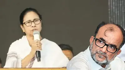 Mamata Banerjee & Bikash Ranjan Bhattacharya