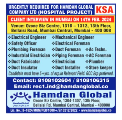 10 February 2024 - Assignment Abroad Times Gulf Jobs Paper