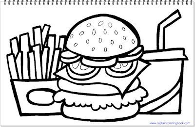 McDonalds színező kifestő // McDonadls coloring page
