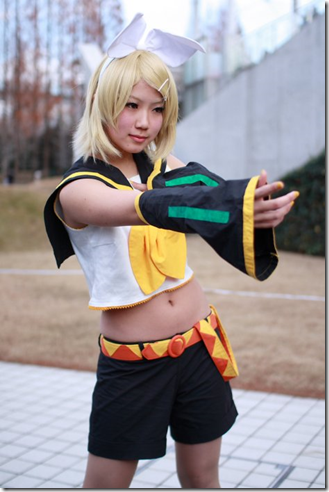 vocaloid 2 cosplay - kagamine rin 02