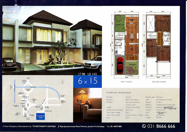 Desain Rumah Minimalis 2 Lantai 6 X 15 Gambar Foto Desain Rumah