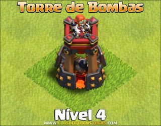 Nova Defesa: Torre de Bombas Nível 4