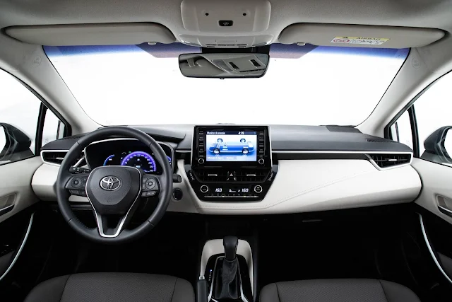 Novo Toyota Corolla 2020 Altis Hybrid Flex - interior