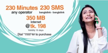 Banglalink+minutes+sms+internet+Bundles+Offer