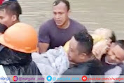 Tiga Orang Penghuni Kost Terperosok ke Jurang, Polres Majene Lakukan Evakuasi