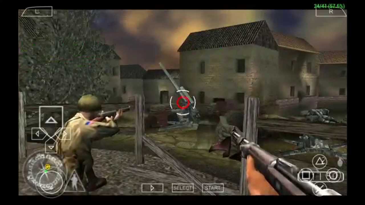 Call Of Duty Road To Victory ( CSO / ISO ) PSP Download 