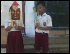 Hastakarya Boneka Tali siswa kelas 2 SD 216