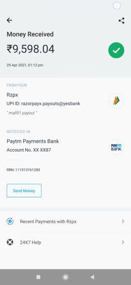 Mall91 App Payments Proofs   2021 | Mall91 app Paytm Proof | Mall91 Bank Proof | Mall91 google pay Proof   mall91 app payment proof 2021, mall91 latest payment proof, mall91 paytm proof, mall91 bank payment proof, mall91 all payment proofs, mall91 app payment proof screenshot