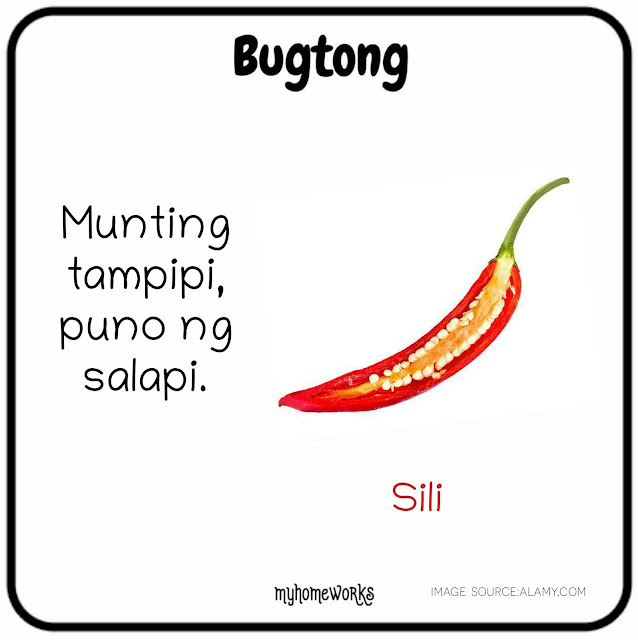 Bugtong Tungkol sa Gulay