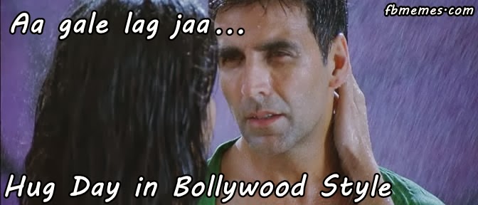 Happy Hug Day in Bollywood Style | Aa Gale lag Jaa...
