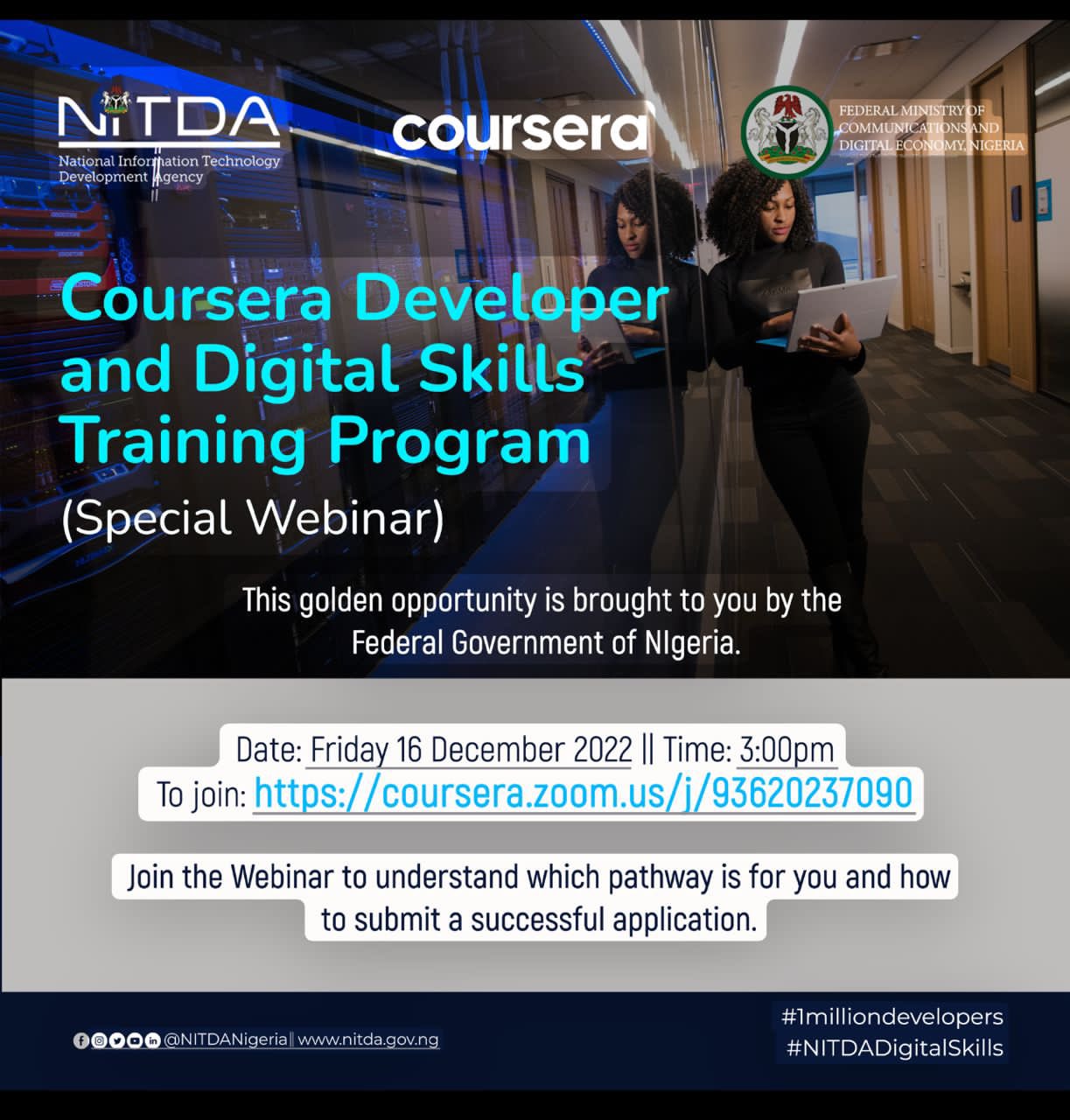 NITDA: Coursera Developer and Digital Skills Training Program