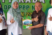 Hj. Sitti Rohmi Djalilah Daftar di DPW PPP NTB Sebagai Calon Gubernur NTB