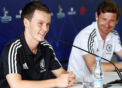 Josh McEachran and Andre Villas Boas Chelsea 2011-2012