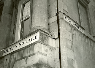 Queen Square Gay Street Bath England