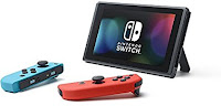 New Nintendo Switch with Neon Blue and Red Joy-Controllers  pic 2