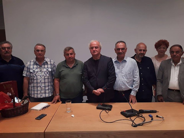 Εκδήλωση με τον Μ. Χαραλαμπίδη πραγματοποίησε ο Σύλλογος Κοπανού "Η Μίεζα"