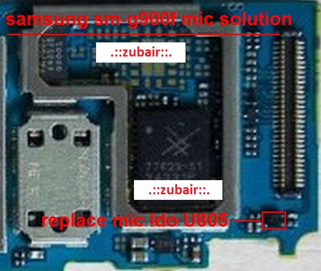 Samsung SM-G900f Mic problem repair solution