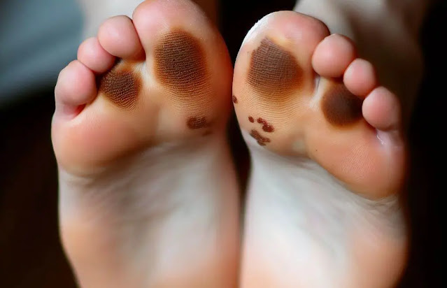 Diabetes and Brown Spots on Bottom of Feet