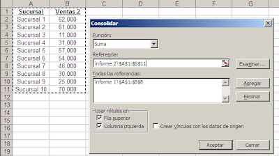 comparar datos con Excel