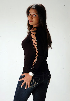 Nikitha Hot in Black Jeans Photos