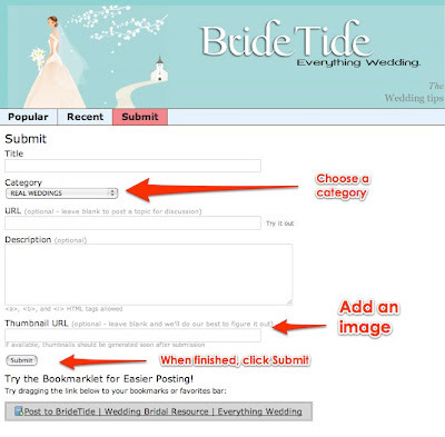 How To Submit Articles To BrideTide