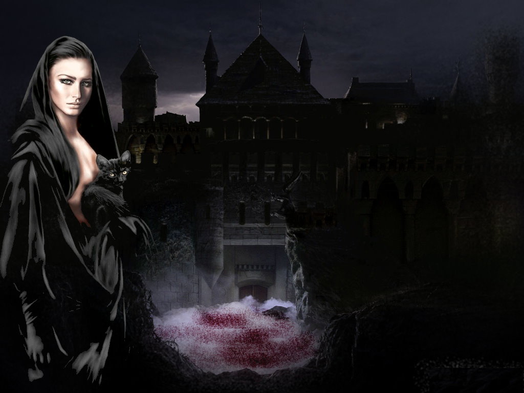 1920x1200 Fantasy girl - Goth desktop wallpapers and stock photos