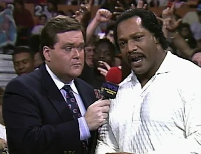 WCW Clash of the Champions 17 - Jim Ross interviews Ron Simmons