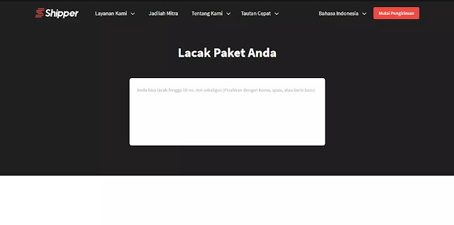 lacak paket