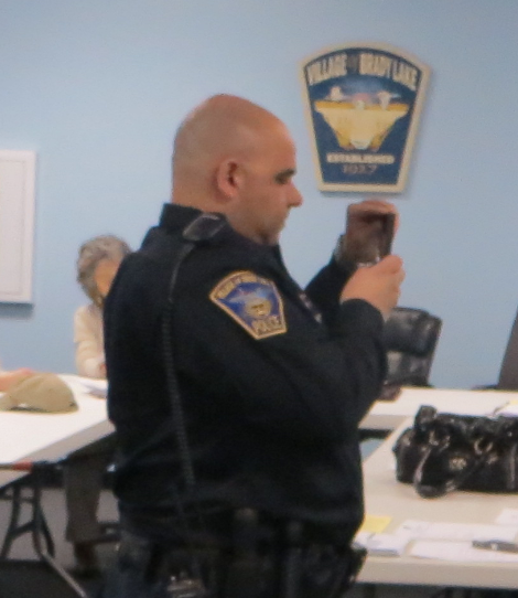 This is BLV cop Sean Ahlegian aka LM Shaffer at the 2/3/14 BLV council meeting.