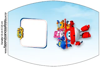 Super Wings: Etiquetas para Candy Bar para Imprimir Gratis. 