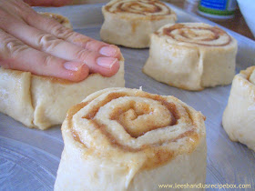 Caramel Apple Cinnamon Rolls | Leesh and Lu's Recipe Box