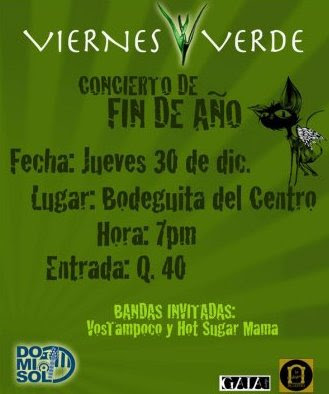 Concierto de Fin de Año de Viernes Verde