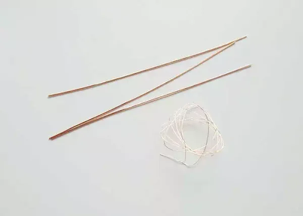 渦巻きワイヤーリングの作り方step1:ワイヤーを用意
