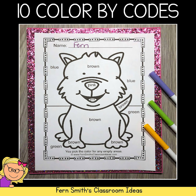 Click Here to Download These Awesome Animals Color By Code Kindergarten Know Your Colors Worksheets for Your Classroom Today!