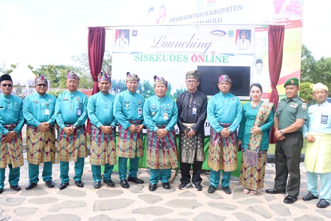 Peringati HUT Kabupaten Rohul Ke 23 Bupati Rokan Hulu Pimpin Upacara