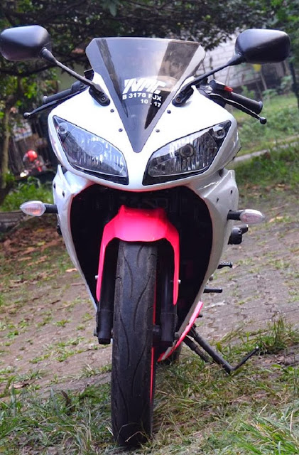 Bagian Depan Yamaha Vixion Modifikasi Sporty