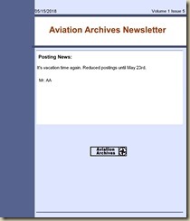 AA Newsletter Number 5-1