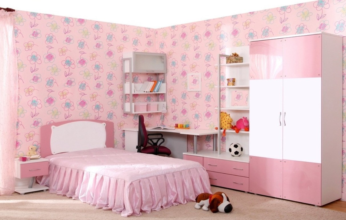 60 Desain  Interior Kamar  Tidur Warna Pink  Untuk Perempuan 